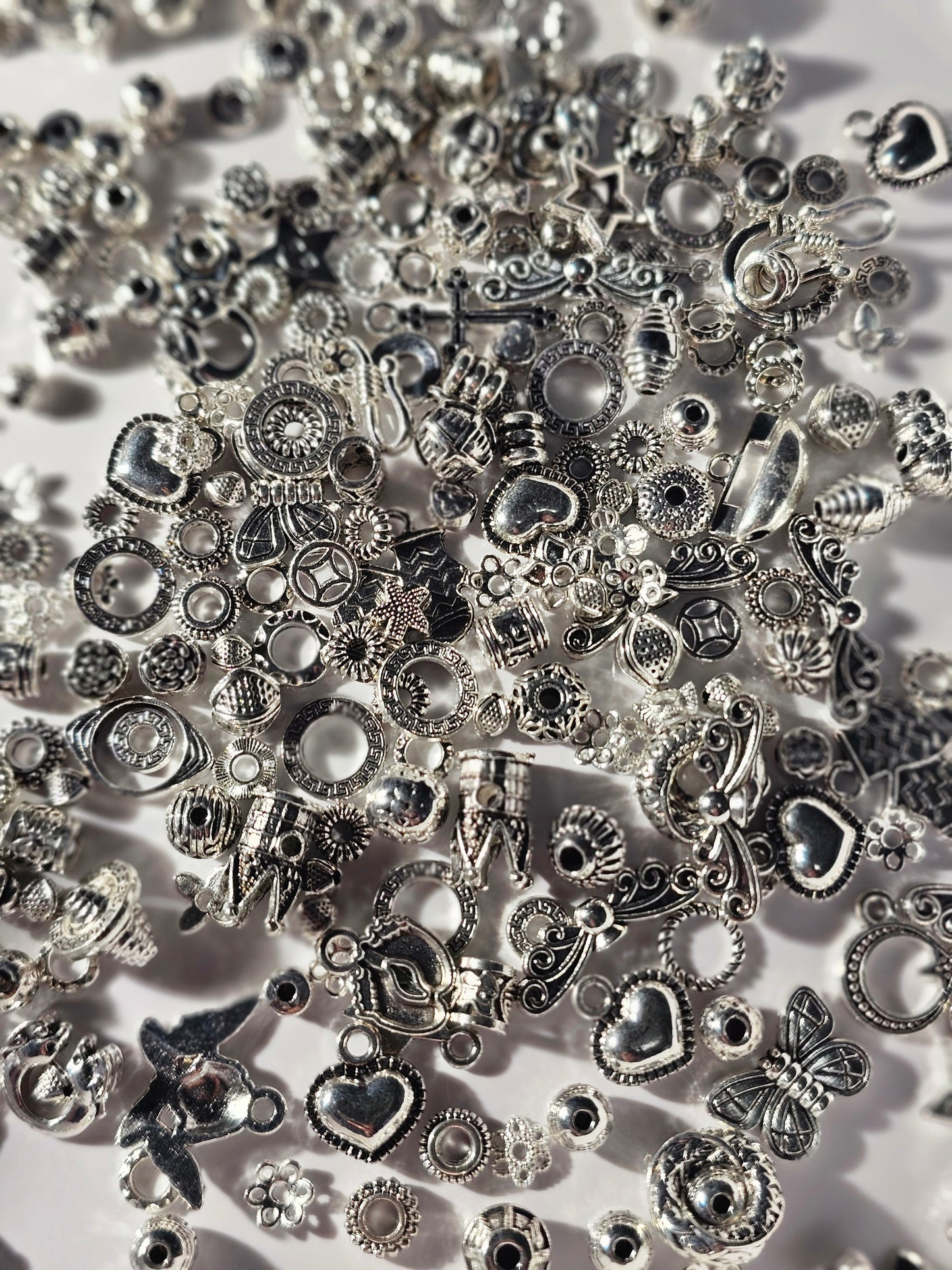 Metal Charms and Findings Mix – Perfect for Custom Jewelry Making