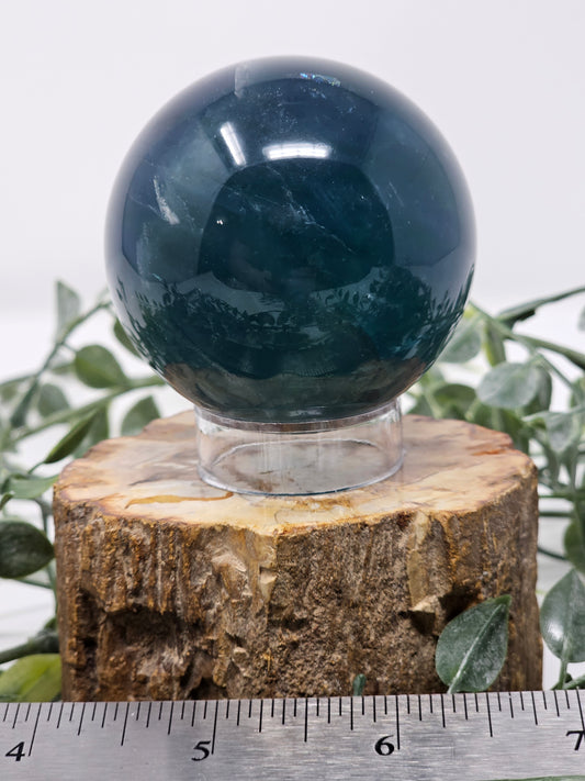 Blue Fluorite Sphere